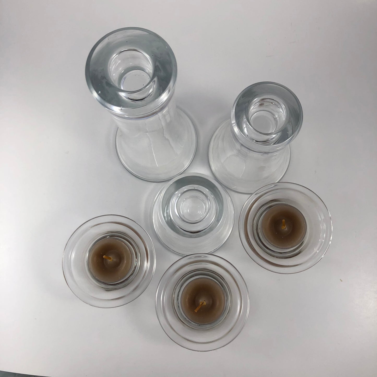 P9221 - Trio de Porte bougie effilée clarté