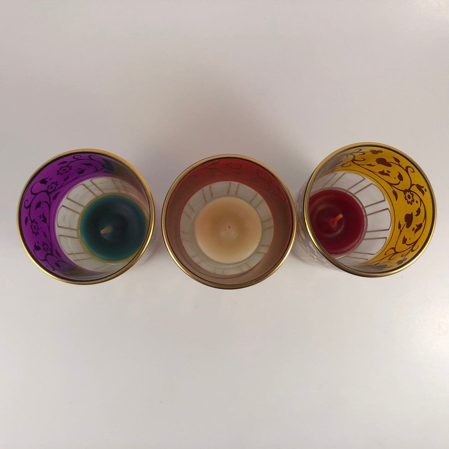 P8372 - Trio of Ethnic lantern holders