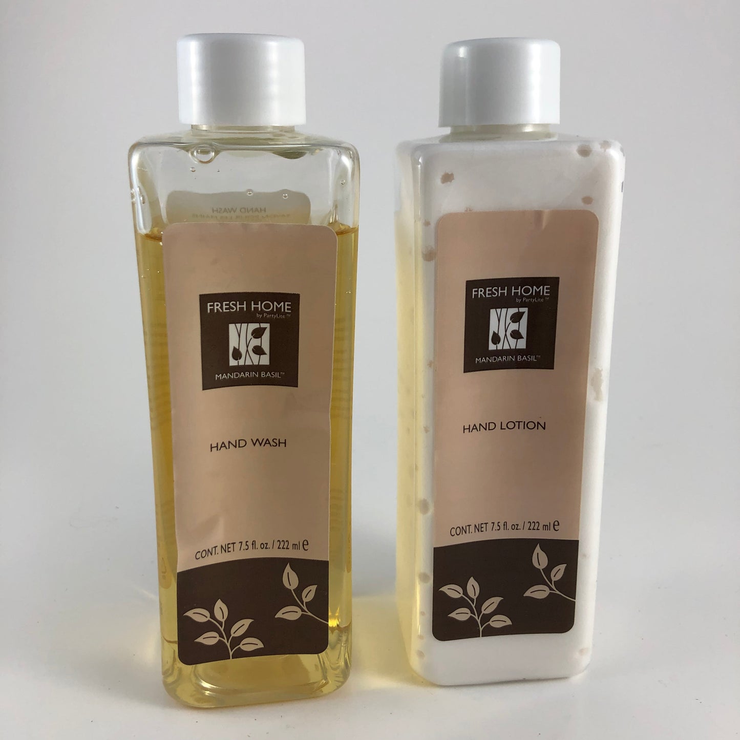 F07583 - Ensemble cadeau soin des mains - Mandarine et basilic