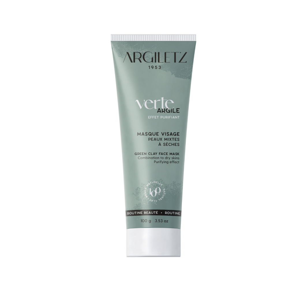 Emballage de masques à l'argile verte 100 g de maque Argiletz disponible dans la boutique virtuelle de Red Point