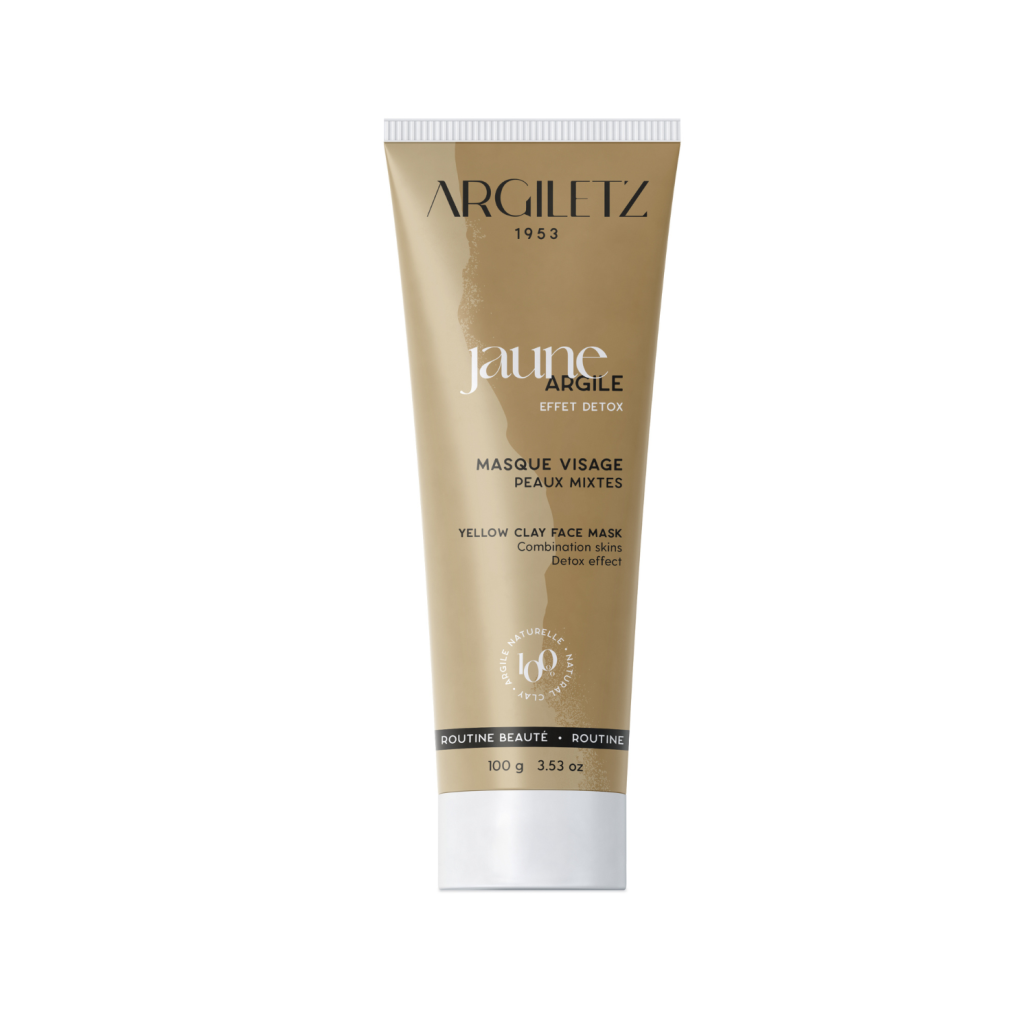 Emballage de masques à l'argile jaune 100 g de maque Argiletz disponible dans la boutique virtuelle de Red Point