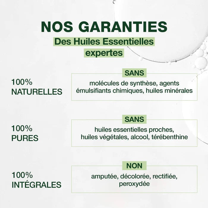 GARANTIE DES HUILES ESSENITELLES DE PRANAROM