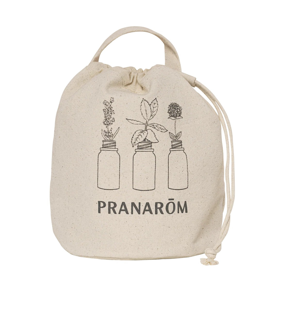 POCHETTE PRANAROM AVEC LOGO DESSUS EN COTON BIO