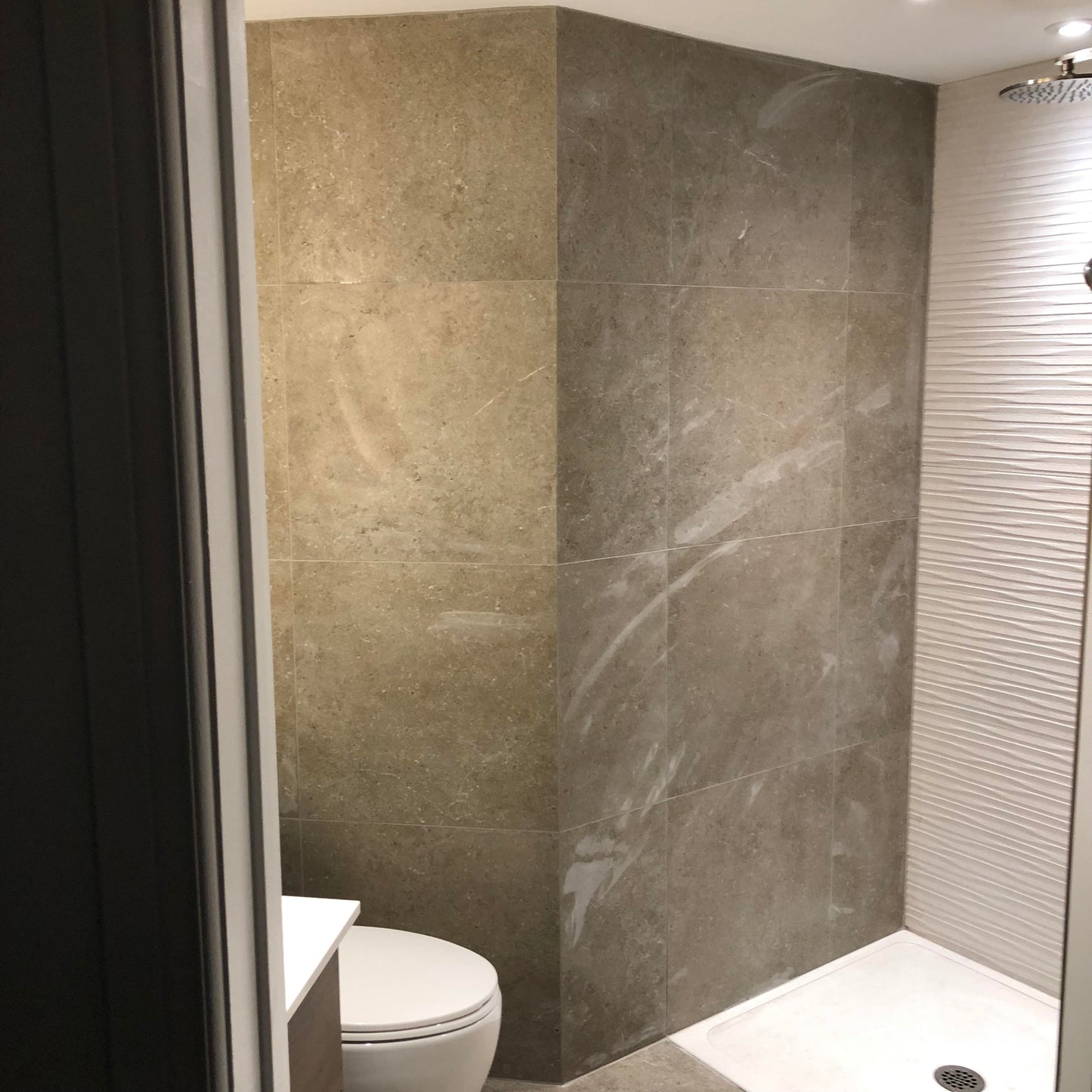 La douche une fois terminé