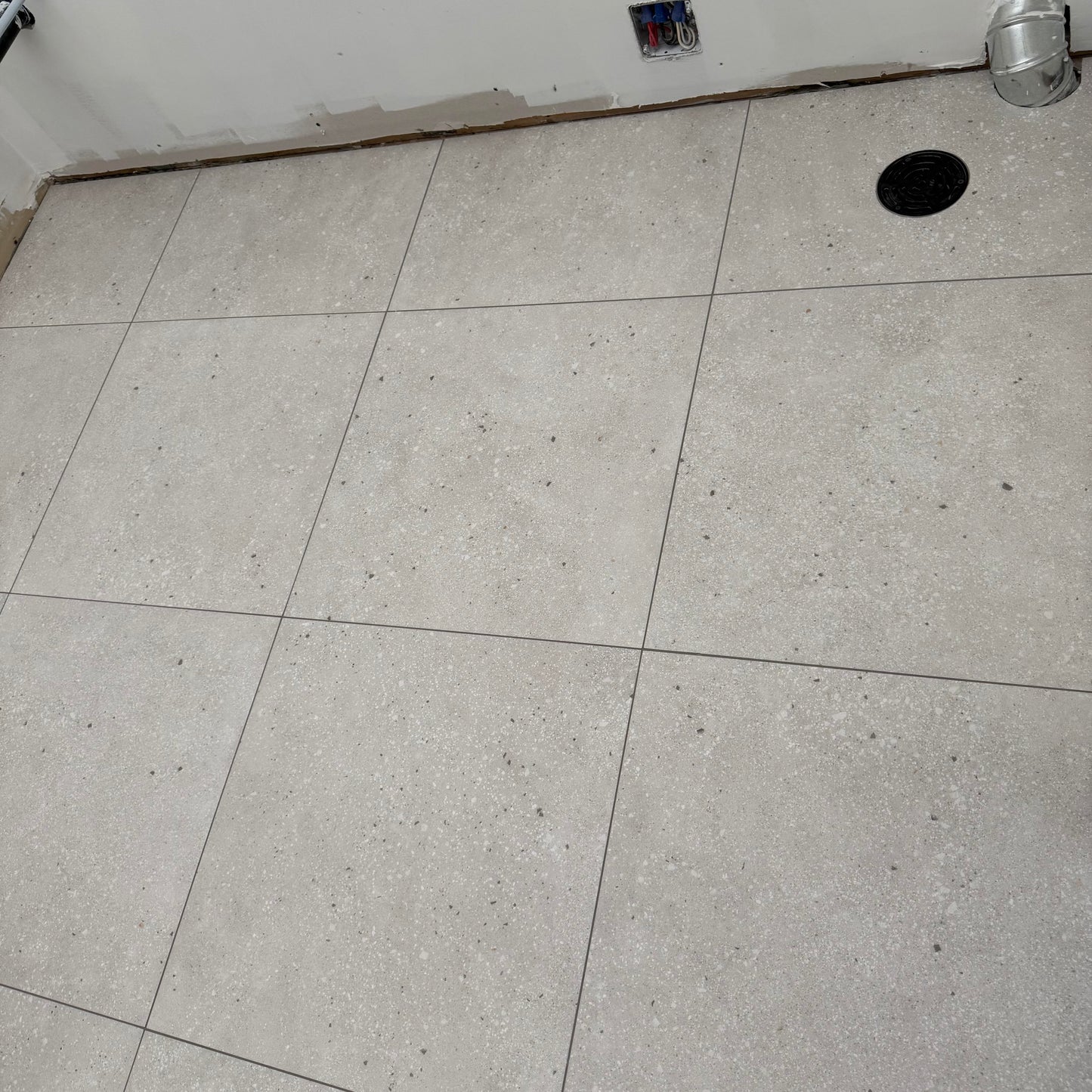 plancher terminé avec coulis