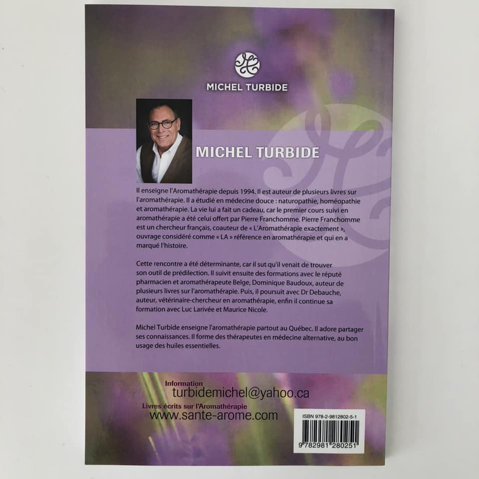 verso du livre L’aromathérapie pour tous, à tous les jours