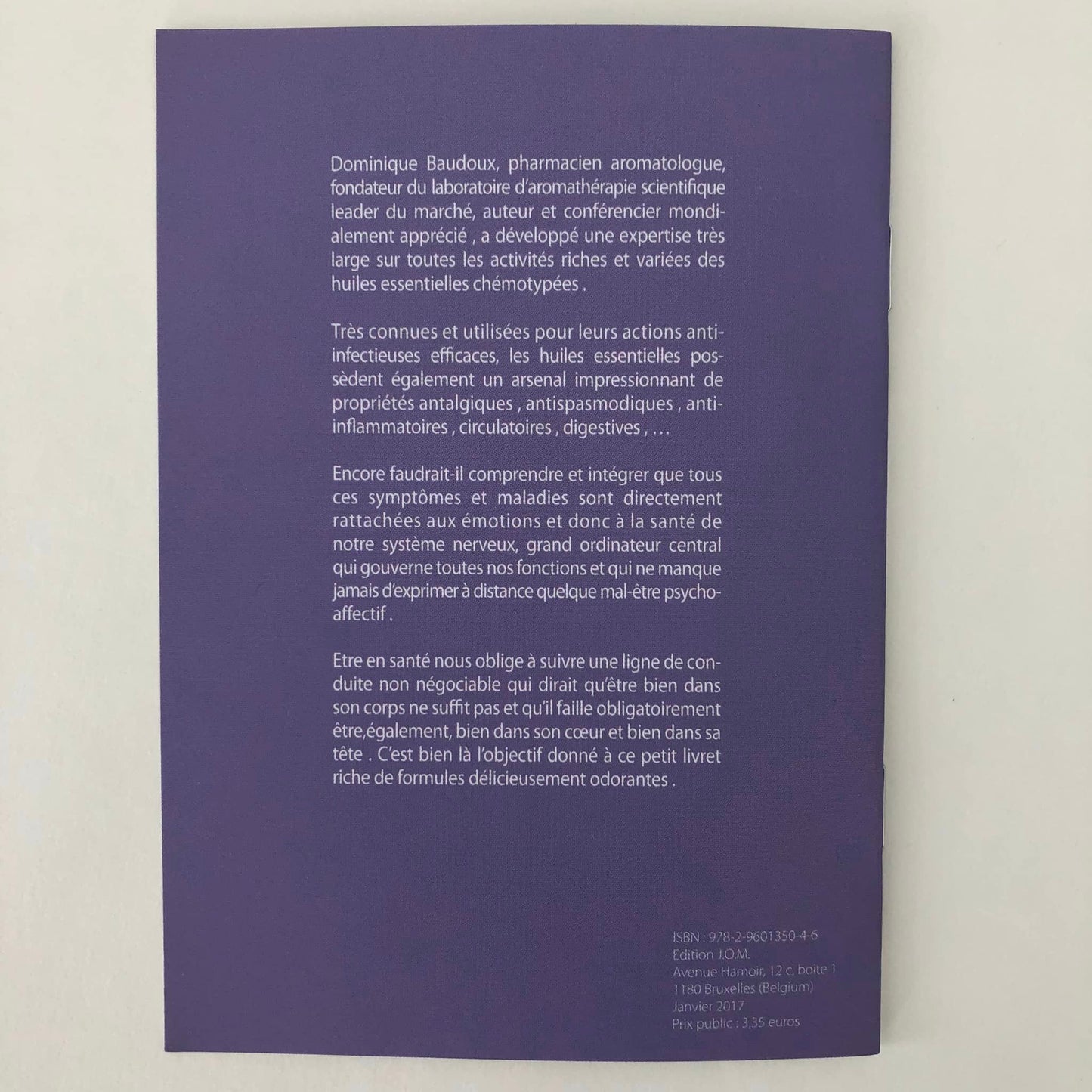 verso du Mini-Guide – Sommeil & Relaxation