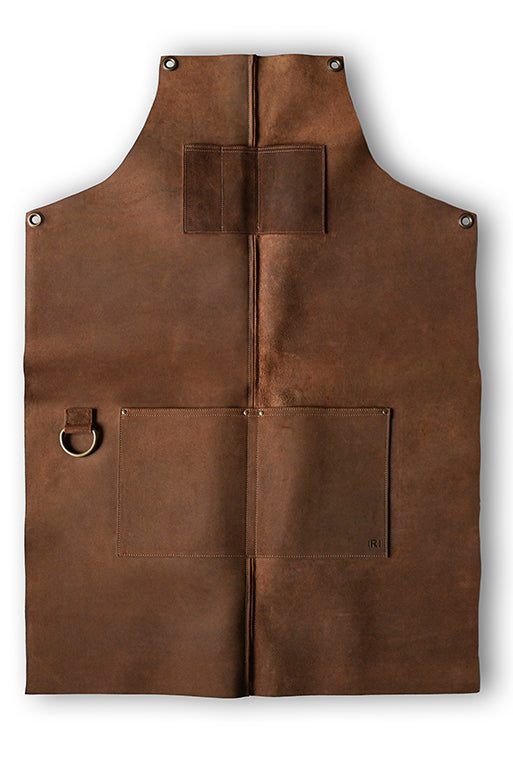 Tablier en croûte de boeuf WORKER de Red Point par fait pour la protection