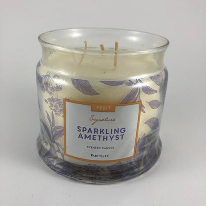 G73826 - 3-wick jar candle - Amethyst sparkle
