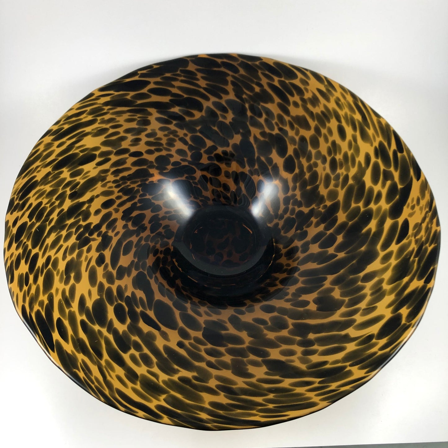 P90064 - Porte bougie 3 mèches léopard