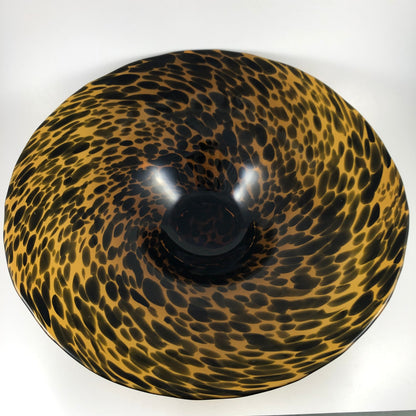 P90064 - Porte bougie 3 mèches léopard