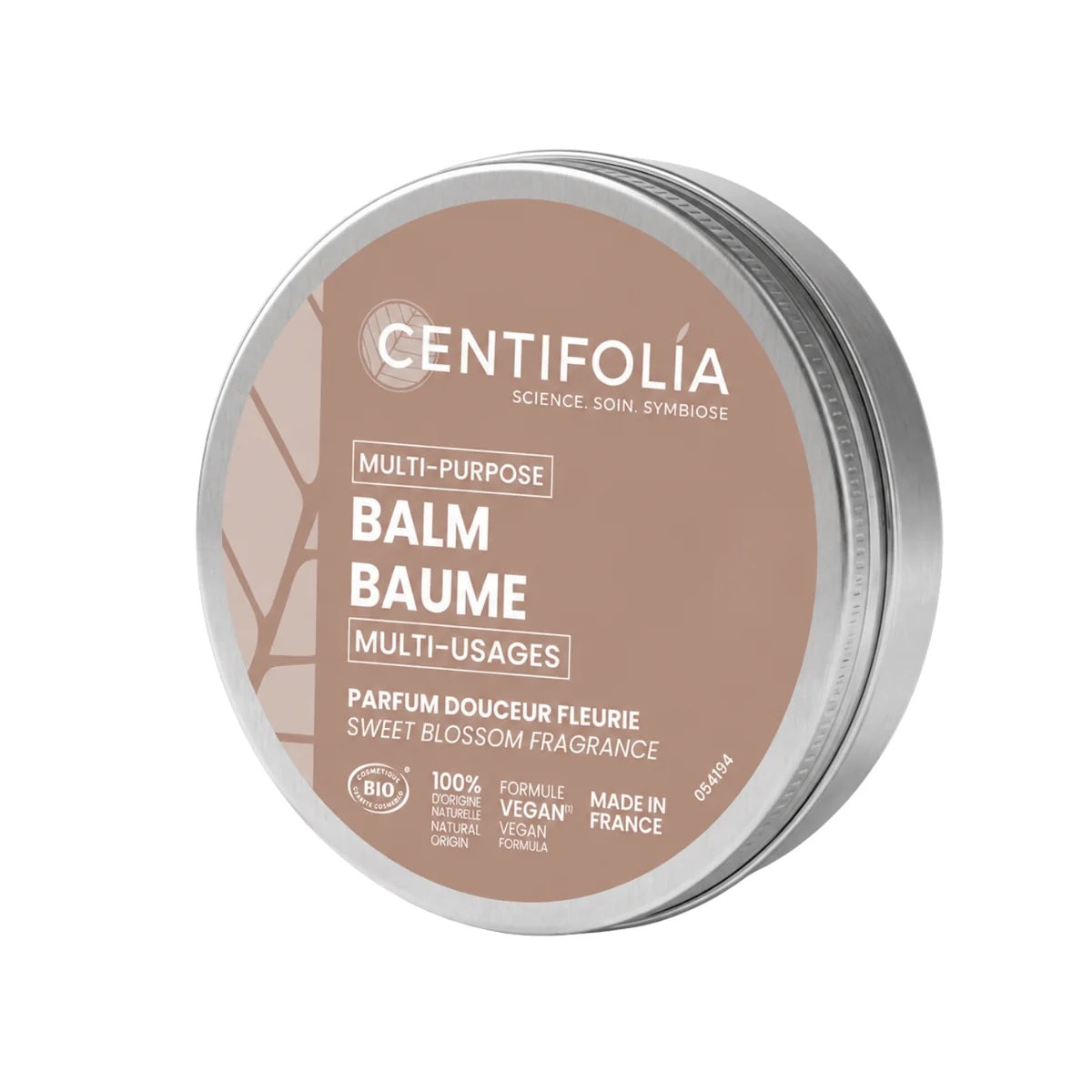 BAUME MULTI-USAGES DE MARQUE CENTIFOLIA À LA FRAGRANCE DOUCEUR FLEURIE EMBALLAGE FERMÉ