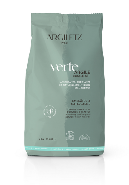 emballage de l'argile verte concassée de marque Argiletz disponible dans la boutique virtuelle de Red Point