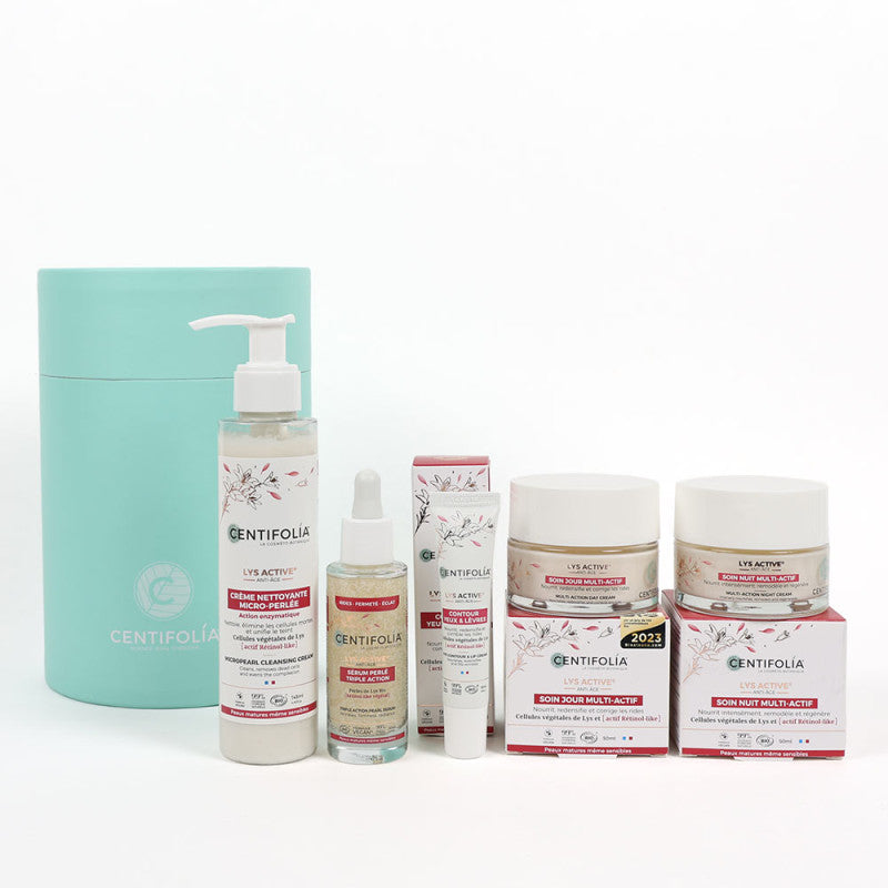 COFFRET ANTI-ÂGE LYS ACTIVE DE MARQUE CENTIFOLIA DE LA COLLECTION LYS ACTIVE