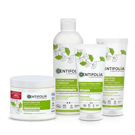 COFFRET HYDRATION POUR LA FAMILLE DE LA MARQUE CENTIFOLIA DE LA COLLECTION HYDRATATION