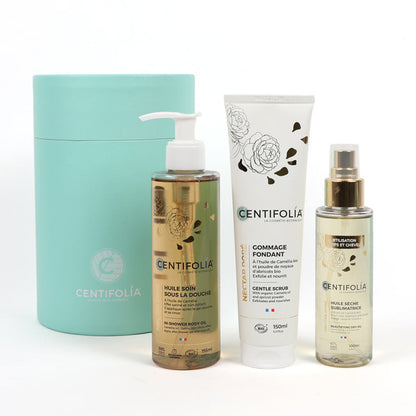 COFFRET NECTAR DORÉ DE LA MARQUE CENTIFOLIA