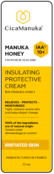 Emballage de la Crème isolante protectrice – au miel de Manuka IAA10+