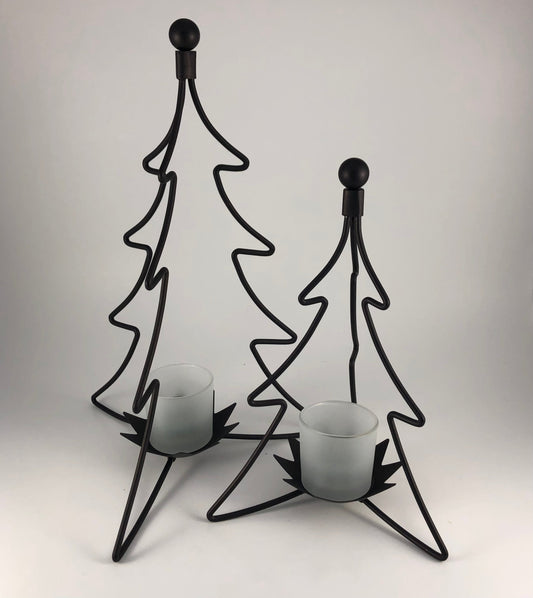 P9756 - Duo Porte lampions pin des bois