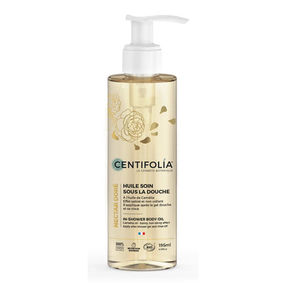 Huile soins sous la douche Nectar Doré - bouteille de 195 ml avec pompe