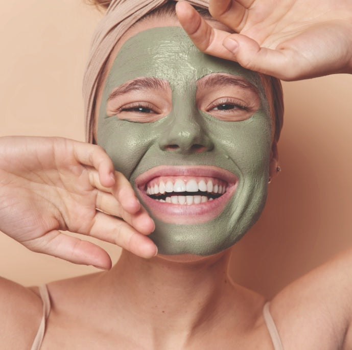 MASQUE D'ARGILE VERTE DE MARQUE ARGILETZ