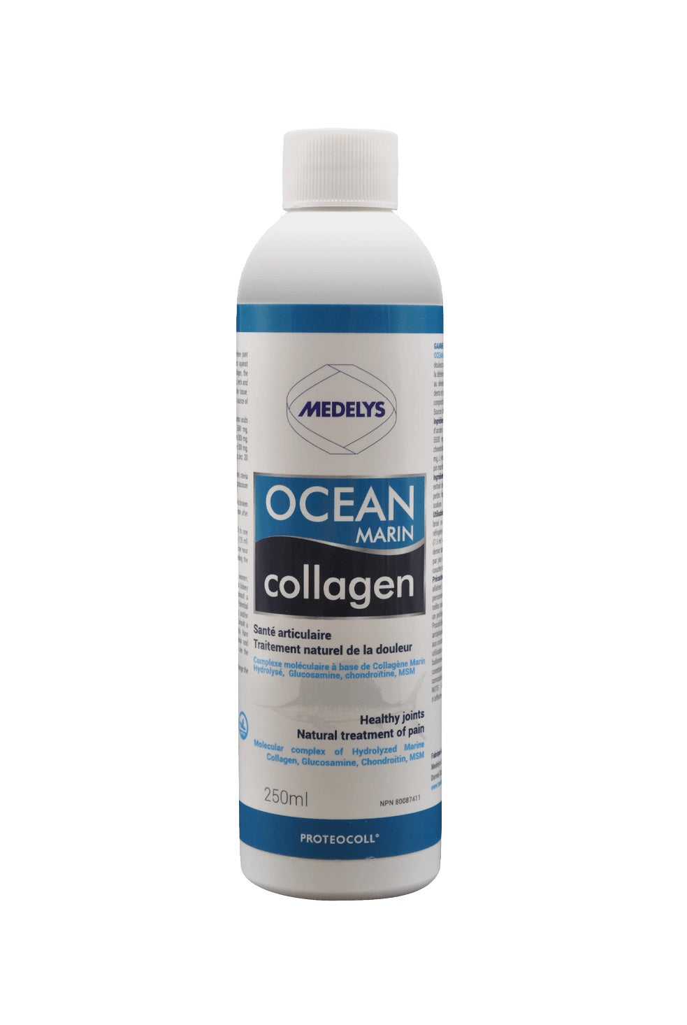 BOUTEILLE DE 250 ML D'OCEAN MARIN COLLAGEN DE MARQUE MEDELYS