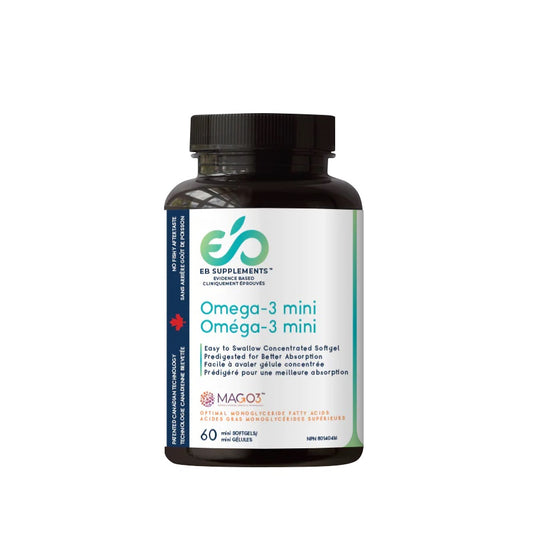 BOUTEILLE DE 60 GÉLULES D'OMEGA-3 MINI DE MARQUE MEDELYS