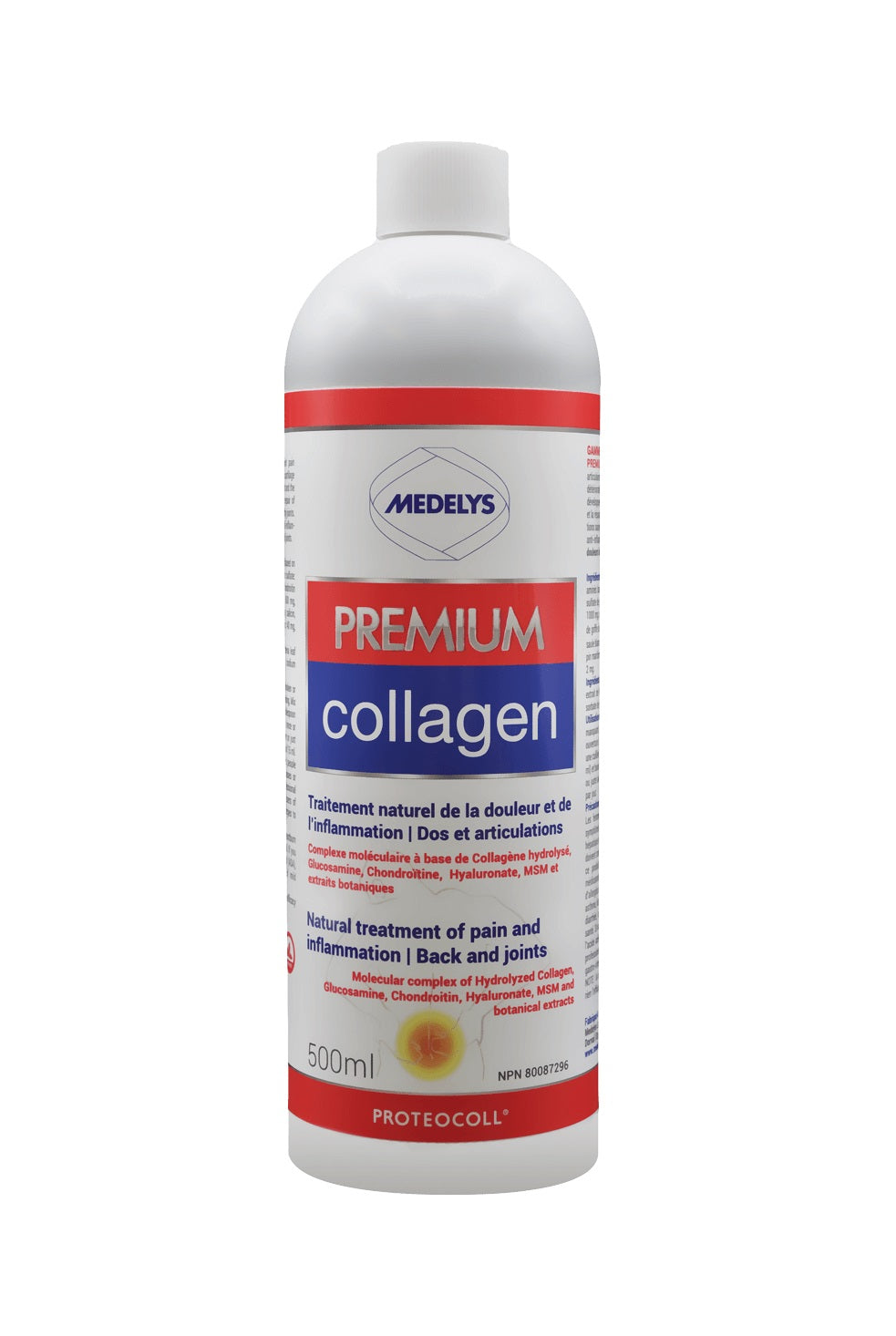 BOUTEILLE DE 500 ML DE PRENIUM COLLAGEN DE MARQUE MEDELYS