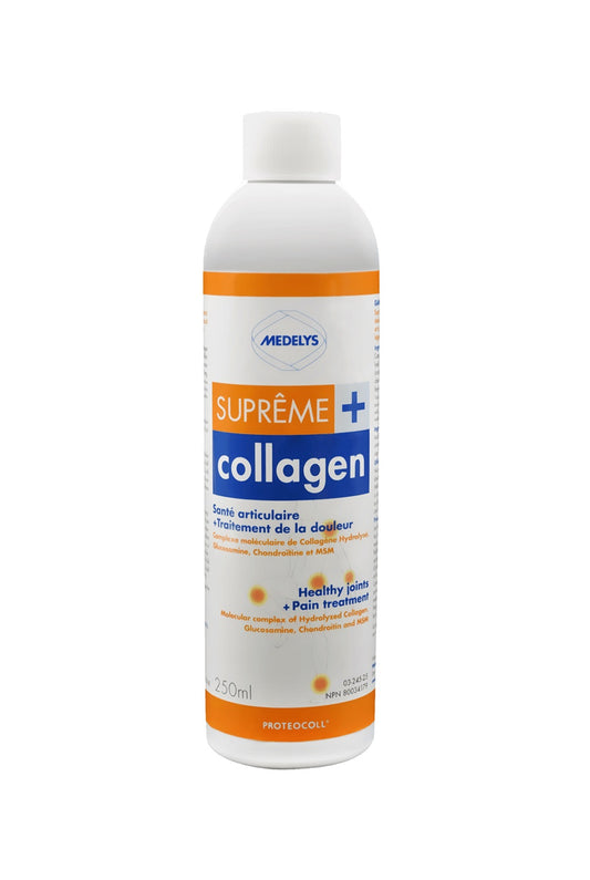 BOUTEILLE DE 250 ML DE SUPRÊME  COLLAGEN PLUS DE MARQUE MEDELYS