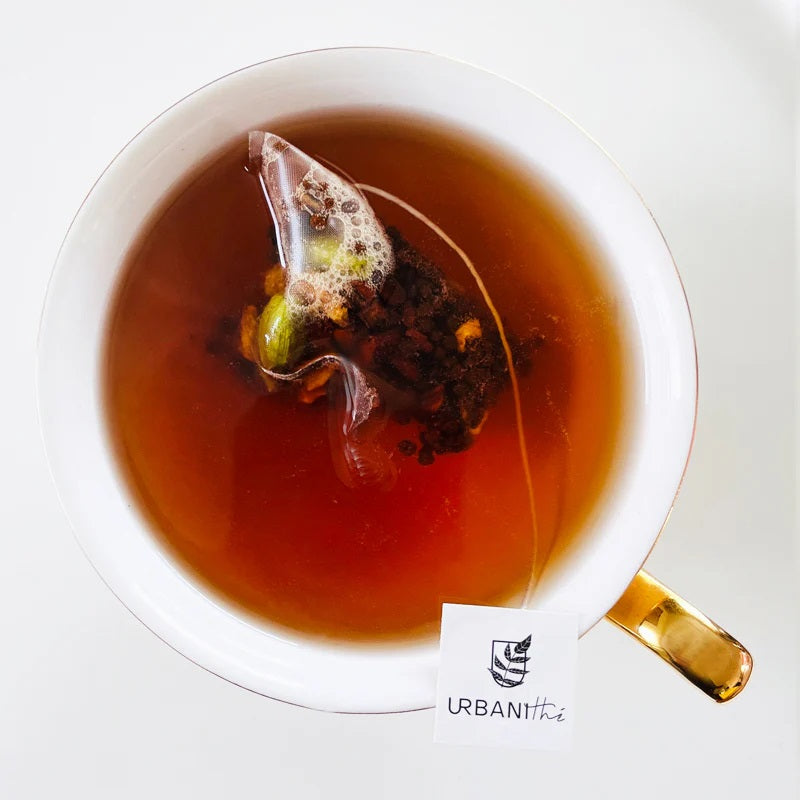 TASSE DE THÉ NOIR CHAI MASALA DE MARQUE URBANITHÉ