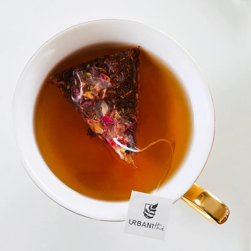 TASSE DE THÉ ROOIBOS SANS CAFÉINE SAVEUR PASSION DE MARQUE URBANITHÉ