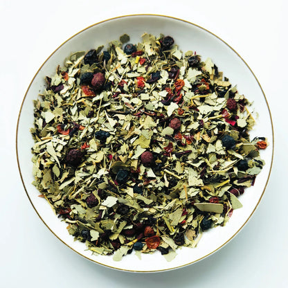 MÉLANGE DE THÉ VERT QUATRE SAISONS DE MARQUE URBANITÉ