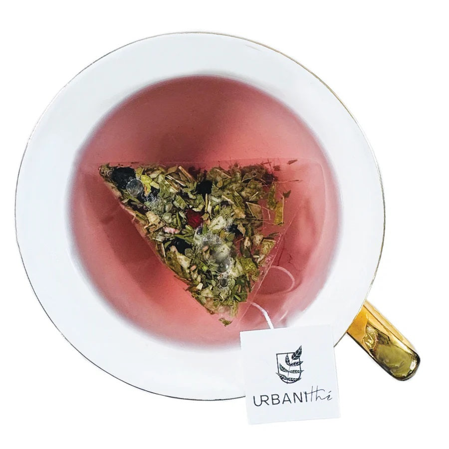 TASSE DE THÉ VERT QUATRE SAISONS DE MARQUE URBANITÉ