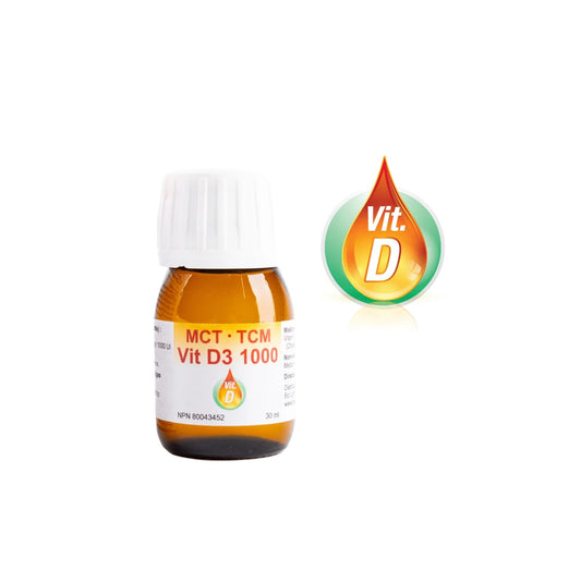 BOUTEILLE DE TCM VIT D3 1000 IU DE MARQUE BIO LONRECO