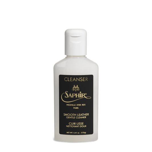 Gentle cleanser for smooth leather